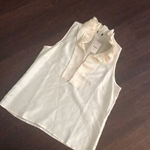 JCREW silk top size 10 NWT!!